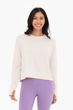 Casual Long Sleeve Natural