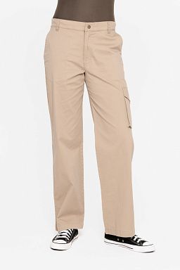 Classic Cotton Cargo Pants Khaki