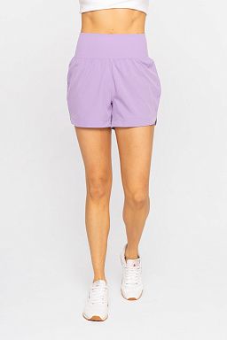 Comfort Waist Active Shorts Purple orchid