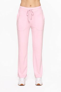 CozyChic Wide-Leg Lounge Pants Cool pink