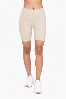 Lycra-Blend Essential Sweetheart Back Biker Shorts