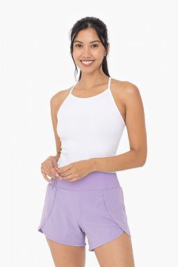 Seamless Ribbed T-Strap Tank Top