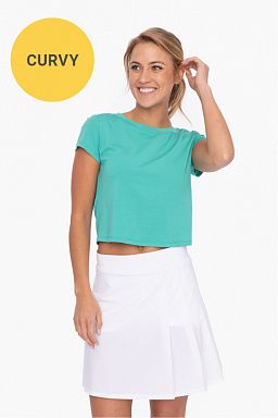 CURVY Essential Short Sleeve Tee