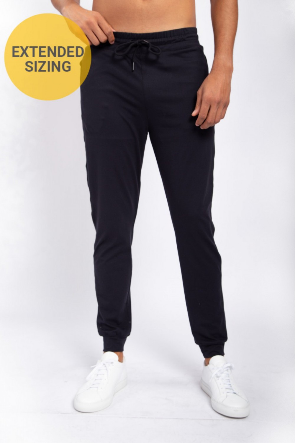 EXTENDED Joggers with Zipper Pockets